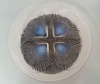 Early Rare Rene Lalique Coquilles Plate - 8 " - Opalescent