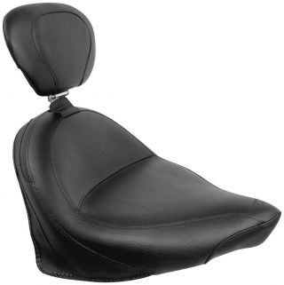 Mustang Wide Vintage Two - Piece Touring Seats For Victory W Driver Backrest 79384