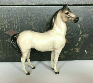 Vintage 1959 Unusual Hagen Renaker Dw Small Dark Doeskin Amir Arabian Stallion