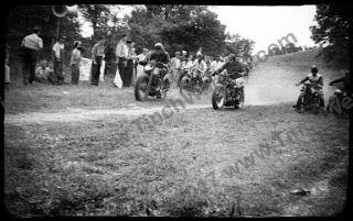 MOTORCYCLE RACING VINTAGE INDIAN HARLEY DAVIDSON POSTER 17” x 24 