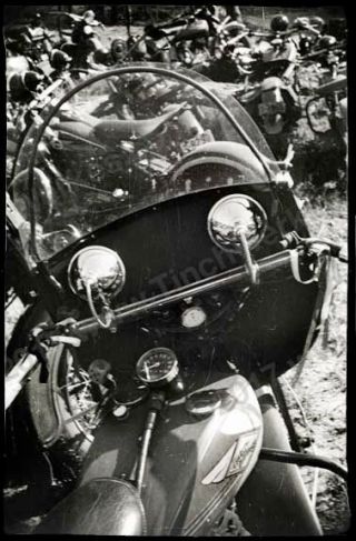 MOTORCYCLE RACING VINTAGE INDIAN HARLEY DAVIDSON POSTER 17” x 24 
