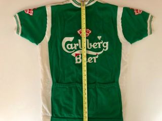 Carlsberg Woolistic - Wool Cycling Jersey - XL - Vintage Cycling - L ' Eroica 4