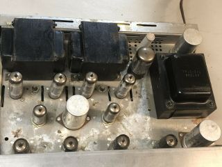 VTG H.  H.  Scott 222c Stereomaster Tube Integrated Amplifier Amp 1959 Parts/Repair 5