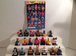 71017 Lego Batman Movie Minifigures Series 1 Complete 20 Figures