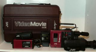Vintage Jvc Video Movie Camera Camcorder Gr - C1u Back To The Future Retro Cosplay