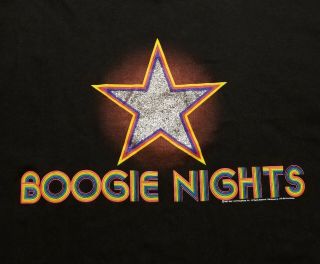 Vintage 1997 Boogie Nights Movie Promo Dirk Diggler Made In Usa Mens Xl Shirt
