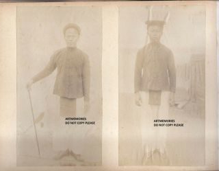 Rare historic album 45 photos c1890 - 1900 China,  Hong Kong Indochina,  military 3