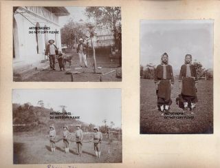 Rare historic album 45 photos c1890 - 1900 China,  Hong Kong Indochina,  military 7