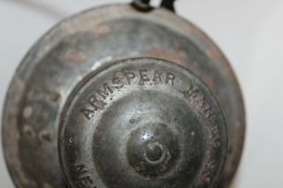 Vintage ARMSPEAR MAN ' FG York G.  N.  R.  Y.  1913 Railroad LANTERN Glass Globe C@@L 4