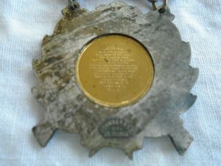 WWII Camp Stewart,  Ga.  Medal - National Defenders of USA - Lords Prayer with Eagle 5