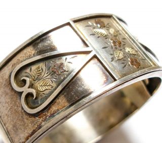 Antique Victorian Silver Aesthetic Movement Bracelet