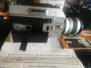 Vintage Canon Auto Zoom 814 8 Movie Camera.