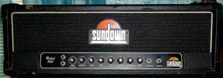 Vintage Sundown Rebel 100 Sdr100 Tube Guitar Amp Head - 100 Watts