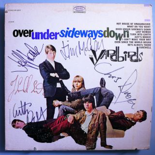The Yardbirds Over Under Sideways Insanely Rare Orig 