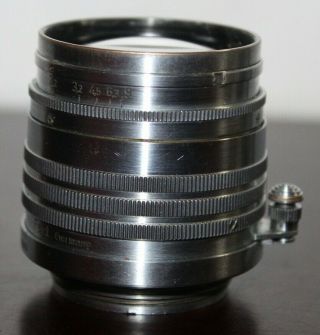 RARE Very Late Model LEICA Xenon f=5cm 1:1.  5 Screw Mount Lens 4 RING Last 137 2