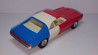 1/25 JO - HAN RARE AMC JAVELIN SST RED WHITE AND BLUE BOX PROMO CAR 7