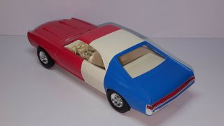 1/25 JO - HAN RARE AMC JAVELIN SST RED WHITE AND BLUE BOX PROMO CAR 9