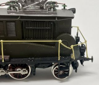 Rare Trix Fine Art 22490 KPEV ES6 Electric Locomotive Train - HO 8