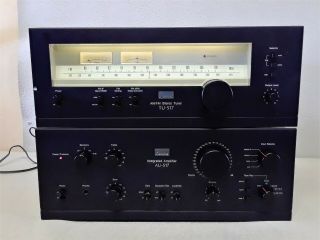 Vintage Sansui AU - 517 Integrated Amplifier and TU - 517 AM - FM Stereo Tuner 3474 4