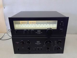 Vintage Sansui AU - 517 Integrated Amplifier and TU - 517 AM - FM Stereo Tuner 3474 5