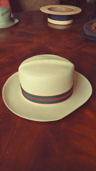 Vintage mens panama hat by polo Ralph Lauren 3