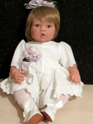 Lee Middleton Doll 22  Our Pride And Joy " By Reva Schick Model 00726 Mib Lovely