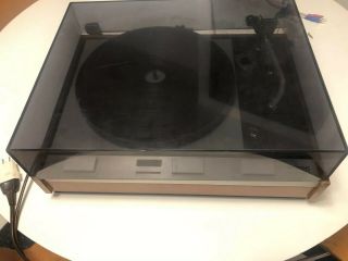 Vintage THORENS TD - 125 MKII Turntable Record Player Belt Drive w/ Shure SME 3009 12