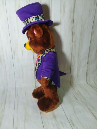 RARE 1990 ' s Lisa Frank Plush Hollywood Bear Top Hat 17 