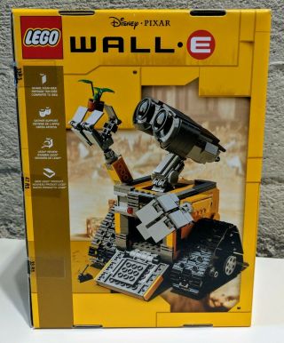 Lego 21303 Ideas Wall - E Pixar Disney Movie Rare & Classic