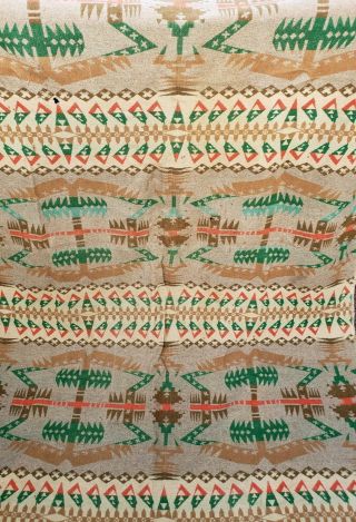 Early Vintage Wool Indian Camp Blanket Shabby Southwest Pendleton/beacon/beaver