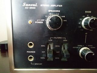 Vintage Sansui AU 9500 Integrated Stereo Amplifier 11