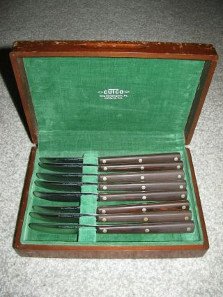 Cutco No.  47 8 - Piece Steak Knife Set - Vintage