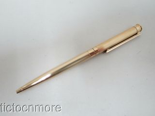 Vintage Montblanc Noblesse Gold Plated Ballpoint Pen