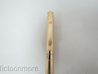 VINTAGE MONTBLANC NOBLESSE GOLD PLATED BALLPOINT PEN 5