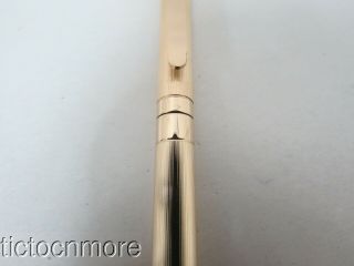 VINTAGE MONTBLANC NOBLESSE GOLD PLATED BALLPOINT PEN 6