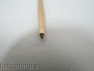 VINTAGE MONTBLANC NOBLESSE GOLD PLATED BALLPOINT PEN 7