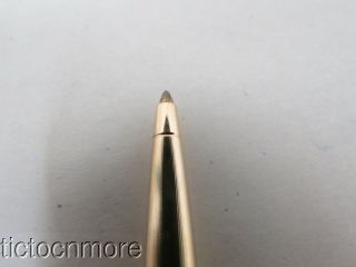 VINTAGE MONTBLANC NOBLESSE GOLD PLATED BALLPOINT PEN 8