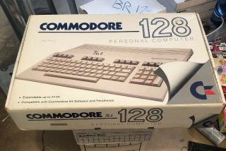 Vintage Commodore 128 Personal Computer And Cables 6