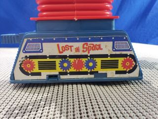Vintage 1966 Remco Lost in Space Toy Robot Blue/Red 10