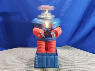 Vintage 1966 Remco Lost In Space Toy Robot Blue/red