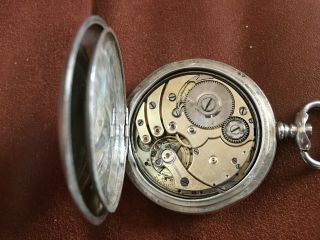 Antique Silver 875 Russian ??? Quarter Repeater Pocket Watch Not 4