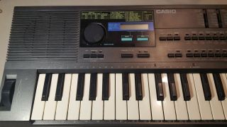Casio HT - 700 Analog MIDI Synthesizer Vintage 1980s Great Tones Fast Ship 2