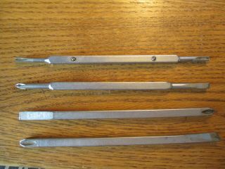 Vintage Snap - On C - 5 Reversible Exchangeable Screwdriver Set SSDD42 2