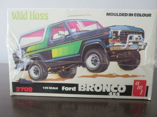 Amt Wild Hoss Ford Bronco 1/25 Scale Factory Bilingual Htf