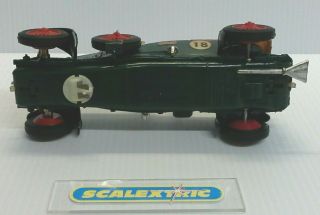 FRENCH SCALEXTRIC Tri - ang Vintage 1960 ' s BENTLEY 4.  5L ' 1929 ' C64 (,) GREEN 3