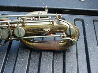 Vintage H A Selmer bundy bari Saxophone baritone SAX 10