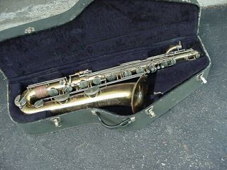 Vintage H A Selmer Bundy Bari Saxophone Baritone Sax