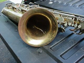 Vintage H A Selmer bundy bari Saxophone baritone SAX 7
