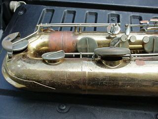 Vintage H A Selmer bundy bari Saxophone baritone SAX 8