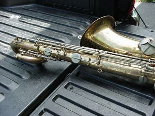 Vintage H A Selmer bundy bari Saxophone baritone SAX 9